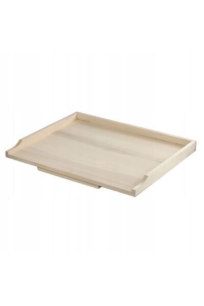 KADAX Placă de patiserie mare din lemn, 53x40cm, XXL, cu o singură față, soli...