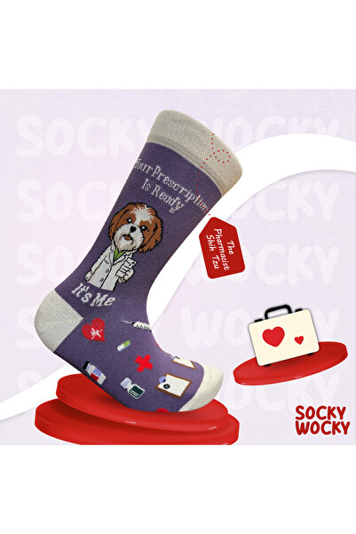 Socky Wocky Unisex Cotton socks with The Printed