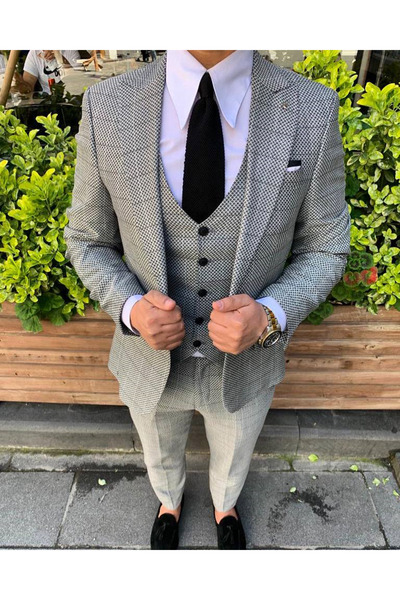 Fc Plus 5756 YELEKLİ TAKIM ELBİSE ST