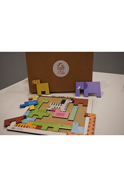 Hamaha Oyuncak Hayvan Tetris Puzzle