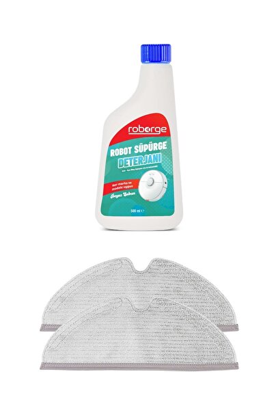 Roborge Roborock S5 MAX Aspirator robot cu 2 pachete de cârpă pentru mop + de...