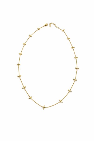 Sacha Accessories Çubuk Sıralı Zincir Kolye