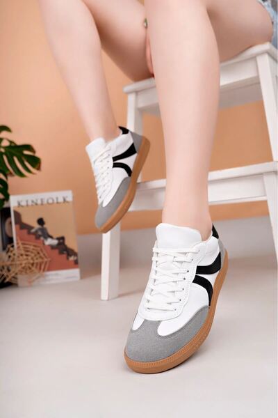 Zerenyus ZRC621 - حذاء بنعل طبي ديلي وومن حذاء رياضي أبيض