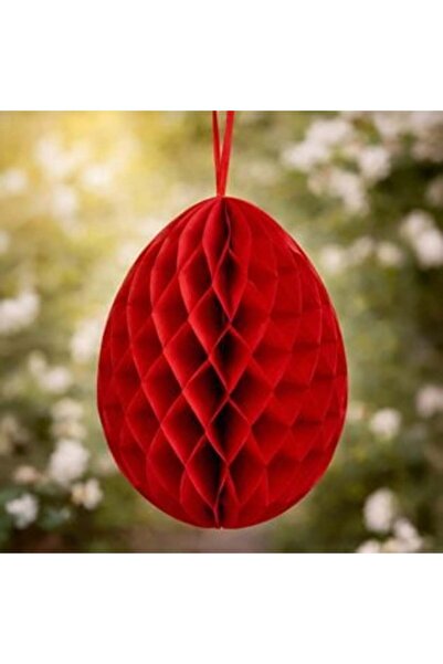 SHOPIENS Red Paper Egg 30 cm