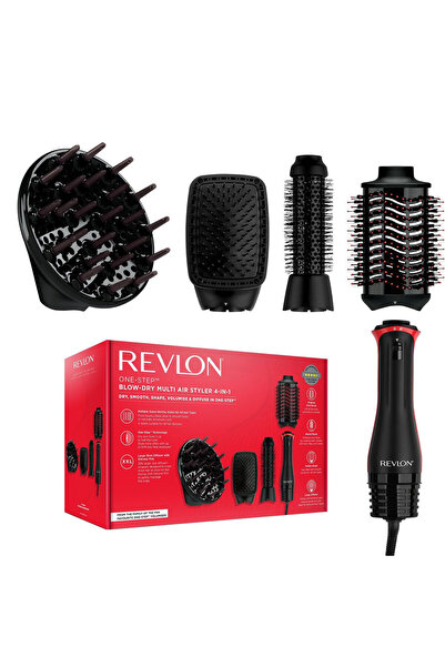 Revlon One-Step Blow-Dry Multi Air Styler 4 in 1 RVDR5373E Multifunctional Fi...