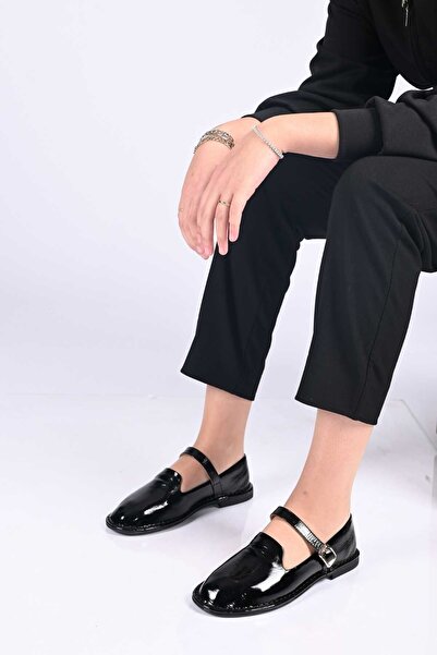 Bestello fără șireturi Bandă unică curea cu cataramă Talpă termoizolantă piel...