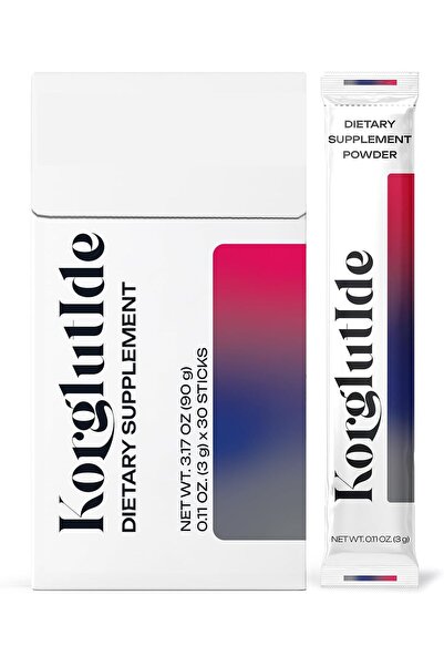 Korglutide Daily Peptide Supplement Powder - Advanced Oral Wellness Formula f...