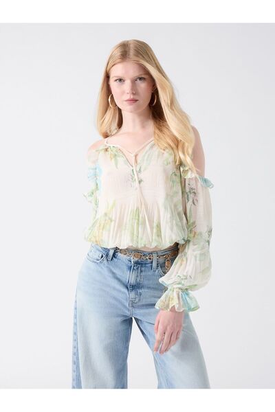 Guess LS EMILY COLD SHLDR TOP