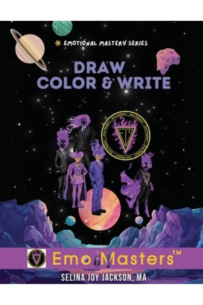 Swan Isle Pr Desenează, colorează și scrie!: Seria Stăpânirea emoțională Maeș...