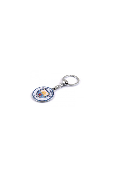 OEM Stainless steel key Keychain , Manchester City team,
