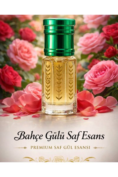 SUFİ TESBİH & ESANS VE HEDİYELİK Bahçe Gülü Saf Esans 3 ML – Premium Kalıcı G...