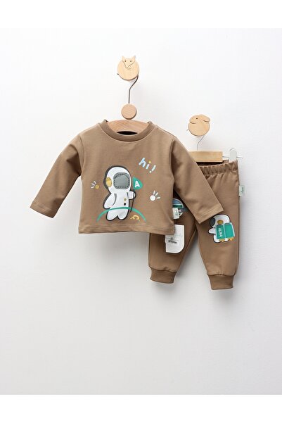 MiniKids Hi Astronaut suit, brown