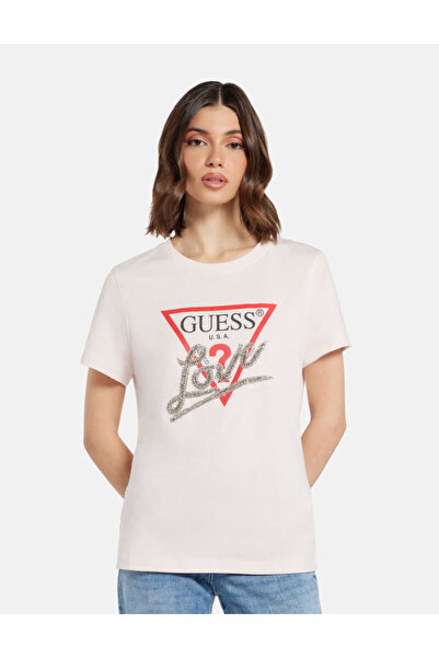 Guess Triangle love tee