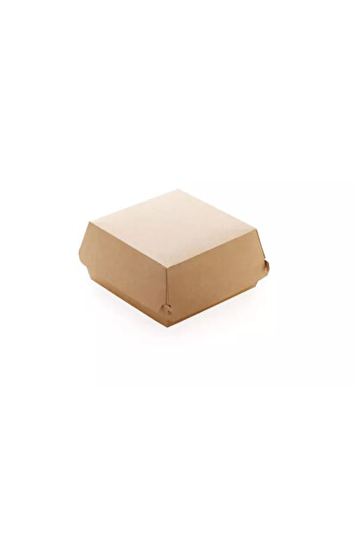 ECO MEDIUM HAMBURGER BOX 100 PCS/SET - KRAFT