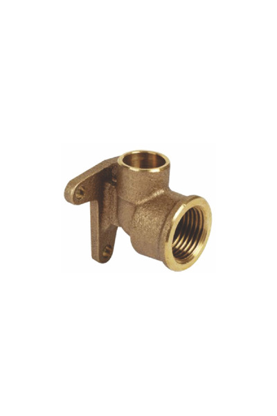 regata Placă de perete din alamă cot mamă-mamă 15mm x 1/2" 90°