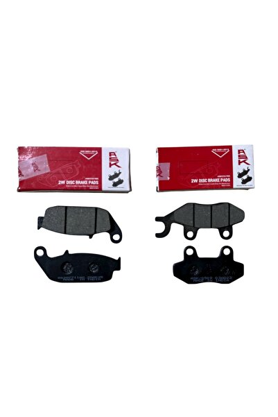 MOTORKİT MK ASK ÖN BALATA + ARKA BALATA TAKIMI TVS APACHE RTR 200