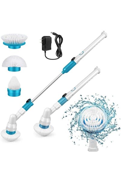 OEM Perie electrică de curățare cu mânere lungi, rotativă și retractabilă, fă...