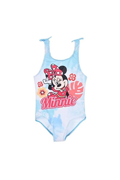 Minnie Mouse Costum de baie dintr-o singură piesă, poliester, flori, Minnie M...