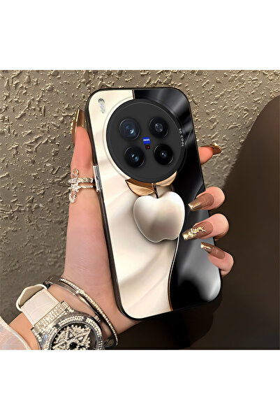 Hontinga حافظة هاتف Vivo X300 Pro متوافقة مع حافة السيليكون الصلبة ومضادة للس...