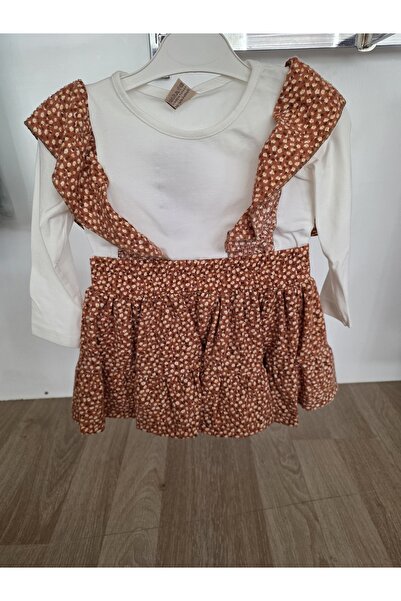 SELFİE 2-Piece Girl's Set with Wrap Skirt