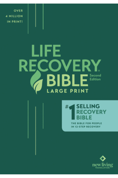 Tyndale House Publ Biblia Recuperării Vieții NLT, cu caractere mari