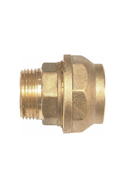 TIEMME Cuplaj rapid de compresie din alamă, mascul/femelă, 40 mm x 1 1/4"