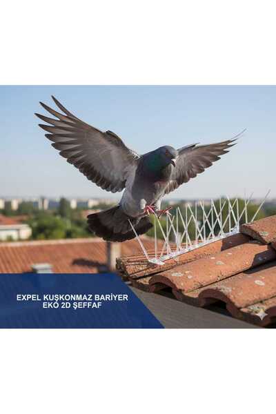 EXPEL şeffaf 5 ADET ve koruyucu bariyer 2.5 METRE zararsızdır kolay kurulum ş...