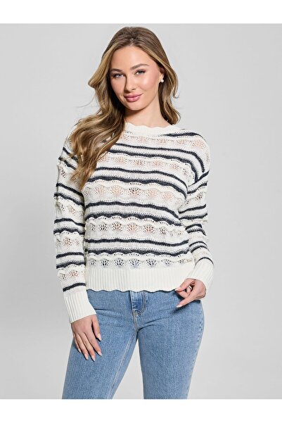 Guess سترة محبوكة مخرمة