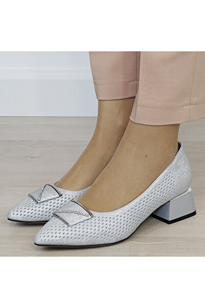 SOFILINE Comfortable silver leather shoes BY6935-1 03