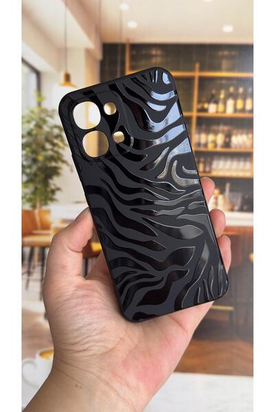 Vip Case Oppo A6 Pro Compatible Zebra Patterned Silicone Shock-Absorbing Clas...
