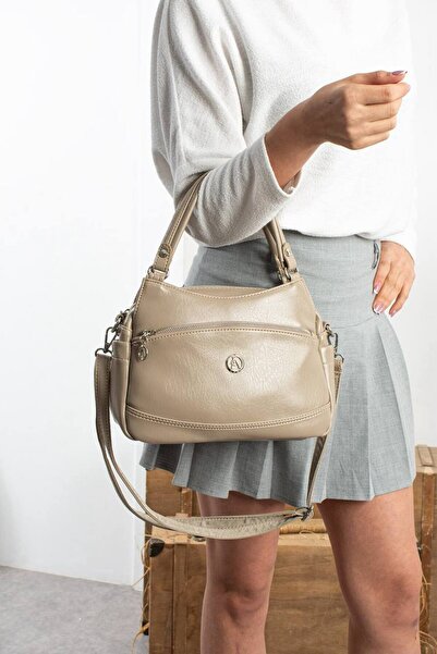 WİKİDAYS.S MODA TRENDİ Women's 5 Compartment Hand and Shoulder Bag