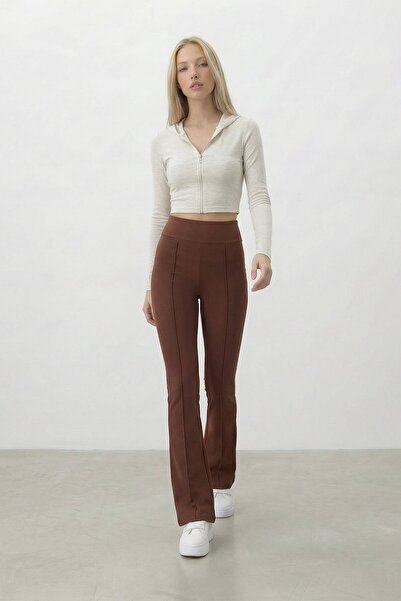 VAGGON Παντελόνι με φουσκωτό ψηλόμεσο