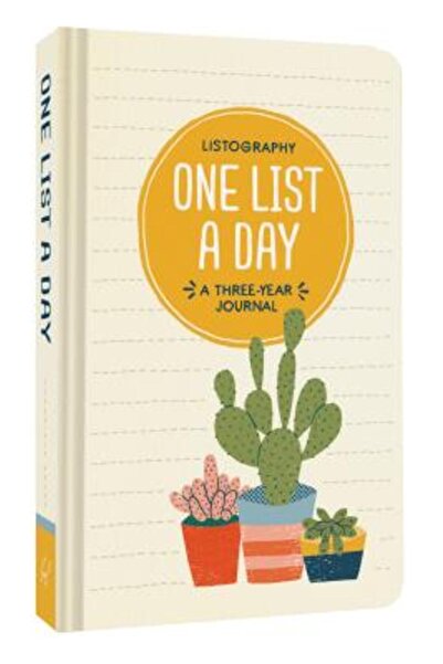 Chronicle Books Listografie: O listă pe zi: Un jurnal de trei ani