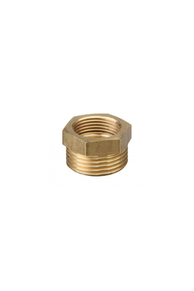 TIEMME Prelungitor reducție alamă filet exterior F/F 1/2" la 3/8"