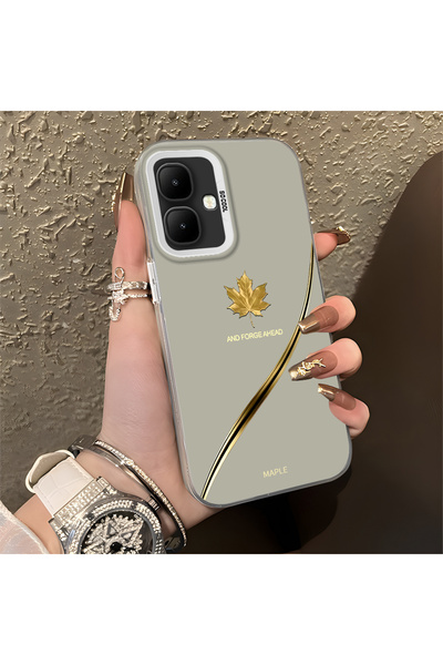 Hontinga حافظة هاتف تكنو سبارك جو 2 متوافقة مع حافة السيليكون الصلبة ومضادة ل...