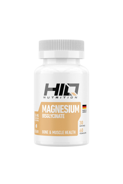 HIQ NUTRITION هيك مغنيسيوم بيسجلايسينات 60 كبسولة