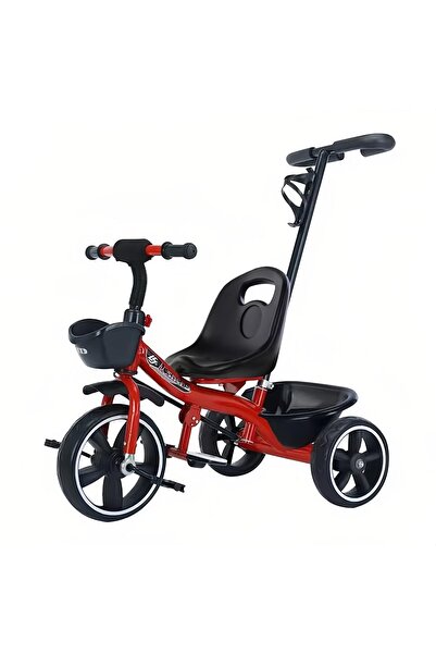 Sumkyle Toddler Tricycle with Push Handle, Kids Trike, Balance Bike with Back...