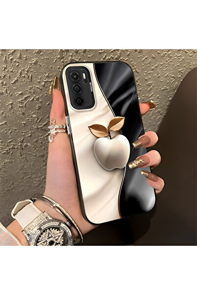 Hontinga حافظة هاتف OPPO A54 4G متوافقة مع السيليكون ذات حافة صلبة ومضادة للس...