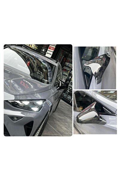 Drs Tuning Cupra Uyumlu Formentor 2020+ Yarasa Ayna Kapağı Piano Black