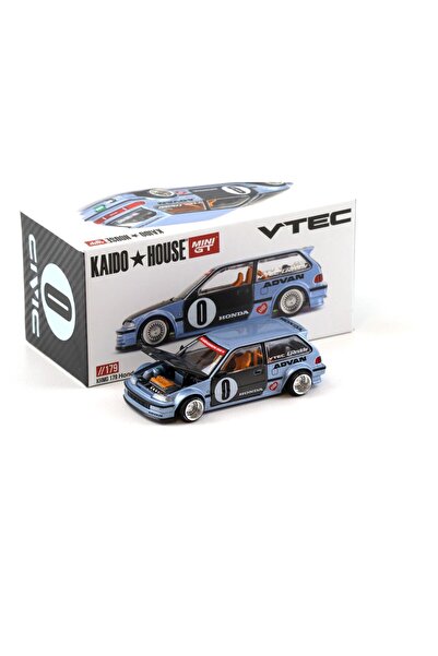 mini gt 1:64 TSM Kaido House Honda Civic (EF) Kaido Roulette V1