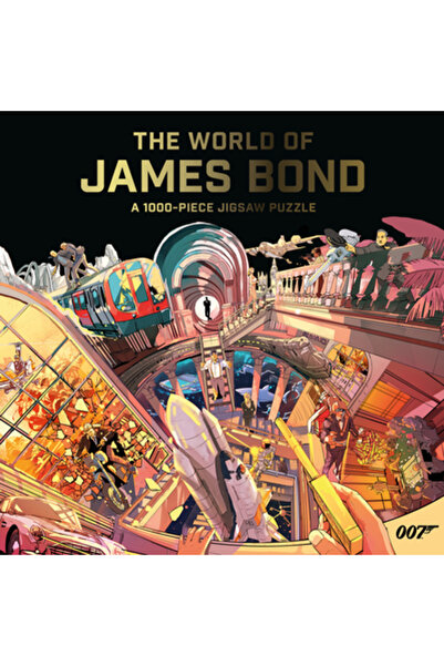 Laurence King Pub Lumea lui James Bond: Un puzzle de 1000 de piese