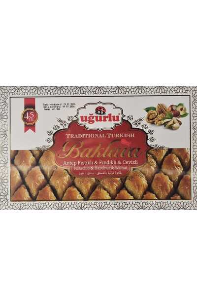 Uğurlu Dessert Baclava with Walnuts, Pistachios and Hazelnuts 400 gr