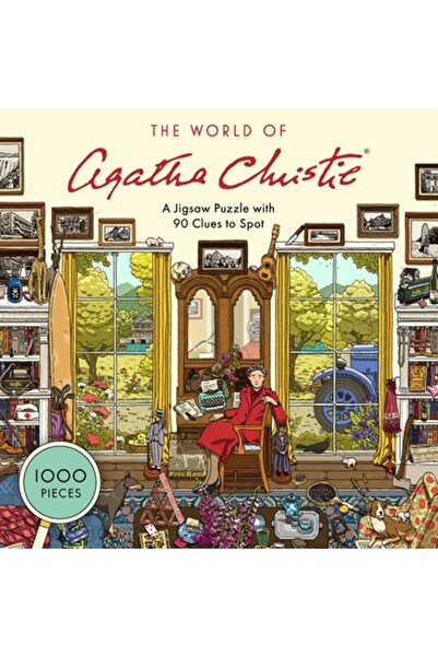 Laurence King Pub Puzzle de 1000 de piese Lumea Agathei Christie: Puzzle de 1...