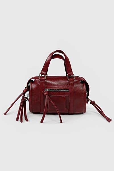 staybeautiful Women's Mini Bowling Bag Claret Red