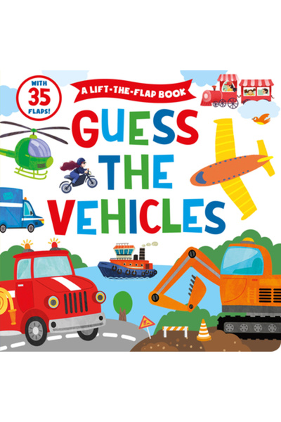 Clever Pub Ghiciți vehiculul: o carte cu clapeta ridicată