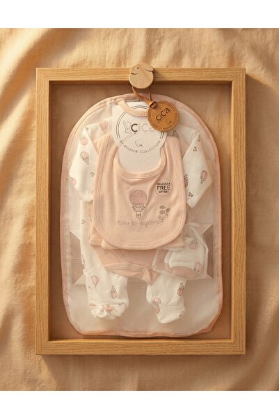 MiniKids Set cadou 5 piese, explore, corai