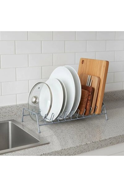 SyaMAG Steel stand, drainer for plates, lids and chopsticks, 33x15x12 cm, sta...