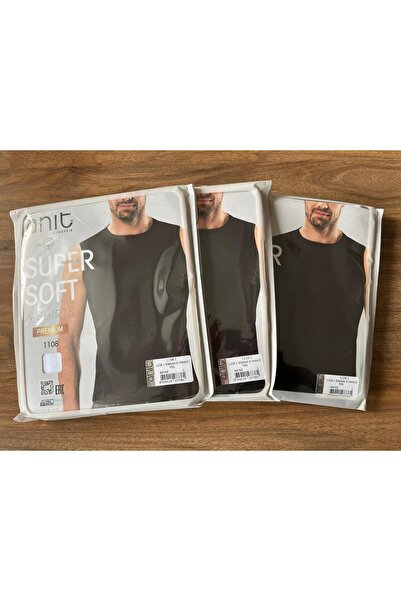 Anıt Men's Rib Knit Zero Sleeve Zero Neck Undershirt 100% Cotton (Rib Knit) 3...