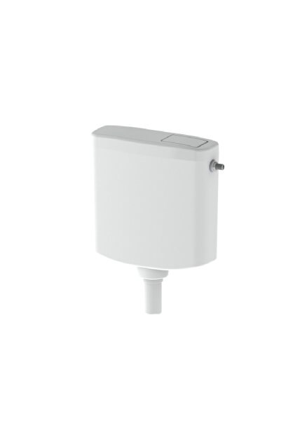 regata Rezervor WC semi-înălțime, admisie laterală, 5L, alb