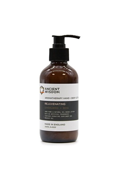 AW Gifts Loțiune de mâini și corp cu lemn de santal și trandafir 250 ml